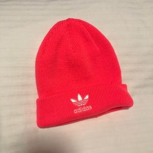 Pink Adidas Beanie